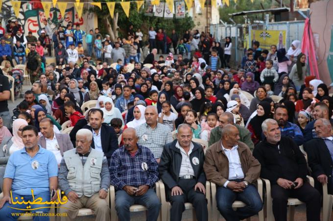 (تحت المقال - 6) - حفلٌ فنيٌ لفرقة سراج العودة في مخيم برج الشمالي إحياءً لذكرى الشهيد ياسر عرفات