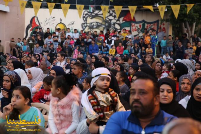 (تحت المقال - 11) - حفلٌ فنيٌ لفرقة سراج العودة في مخيم برج الشمالي إحياءً لذكرى الشهيد ياسر عرفات