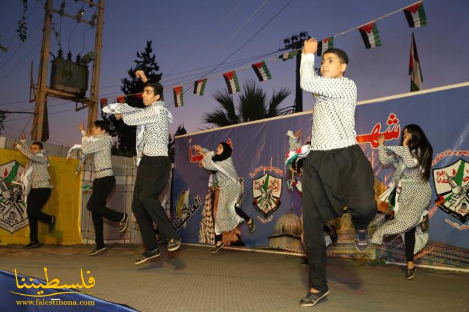 (تحت المقال - 5) - حفلٌ فنيٌ لفرقة سراج العودة في مخيم برج الشمالي إحياءً لذكرى الشهيد ياسر عرفات