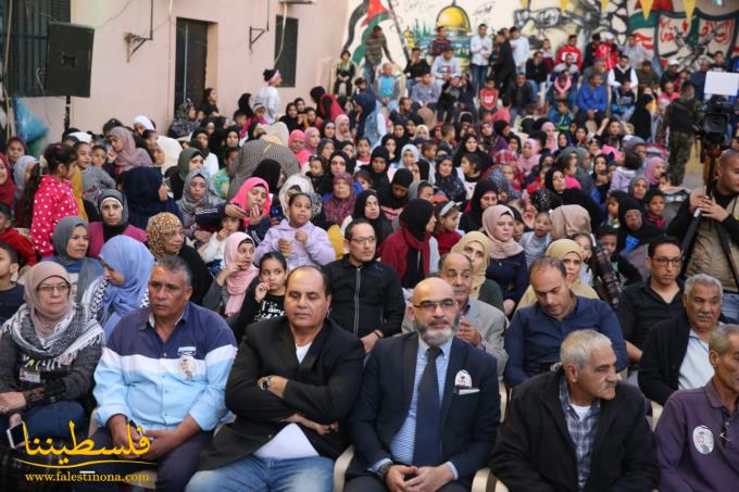 (تحت المقال - 16) - حفلٌ فنيٌ لفرقة سراج العودة في مخيم برج الشمالي إحياءً لذكرى الشهيد ياسر عرفات