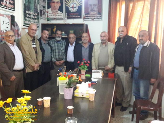 حركة "فتح" في الشّمال تزور جبهة النضال الشّعبي الفلسطيني