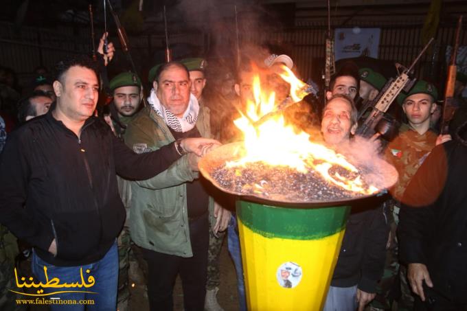 (تحت المقال - 17) - "فتح" توقد شُعلة انطلاقتها الـ55 في مخيَّمات بيروت بمشاركةٍ فلسطينيّةٍ ولبنانيّة