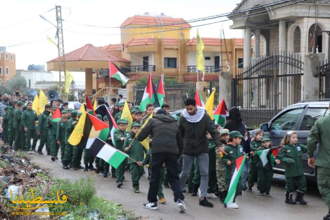 (تحت المقال - 5) - حركة "فتح"-شعبة السّاحل تحيي ذكرى انطلاقتها بمسيرةٍ حاشدةٍ وإيقاد الشعلة