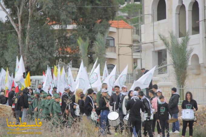 (تحت المقال - 6) - مسيرة أكاليل بمناسبة يوم الشهيد الفلسطيني في إقليم الخروب