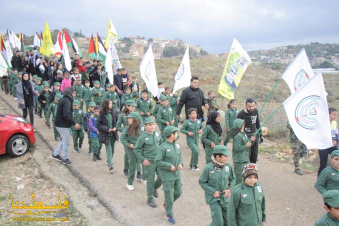 (تحت المقال - 4) - مسيرة أكاليل بمناسبة يوم الشهيد الفلسطيني في إقليم الخروب