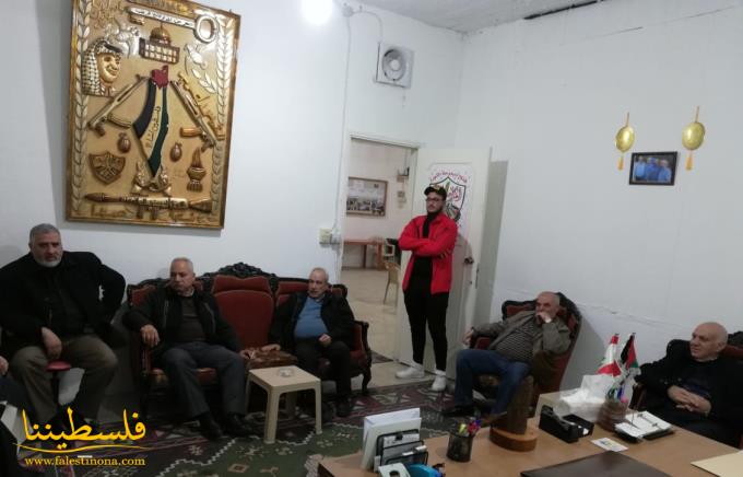 الشَّيخ العيلاني يزور قيادة حركة "فتح" في منطقة صيدا