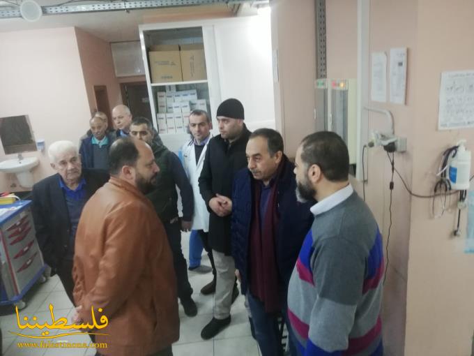 اللواء دخل الله يزور قناة "فتح" ومستشفى الهمشري