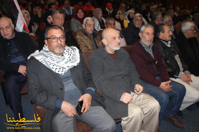 لقاءٌ تضامنيٌّ حاشدٌ في صيدا دعمًا للقضية الفلسطينية ورفضًا لـ"صفقة القرن"