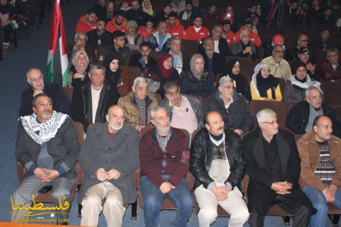 لقاءٌ تضامنيٌّ حاشدٌ في صيدا دعمًا للقضية الفلسطينية ورفضًا لـ"صفقة القرن"
