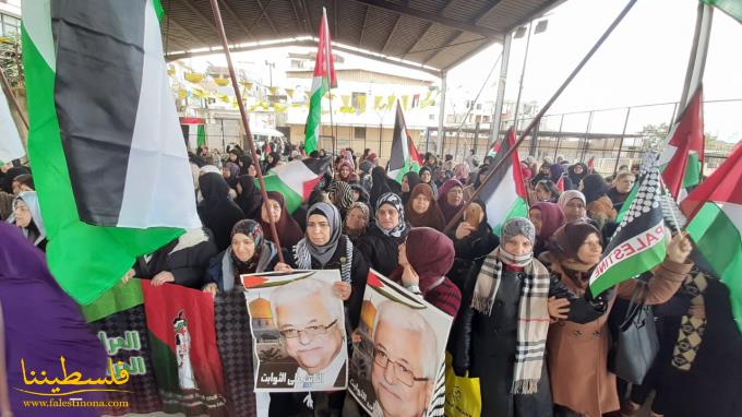 الإتحاد العام للمرأة الفلسطينية ينظِّم وقفةً رافضةً لصفقة القرن في عين الحلوة
