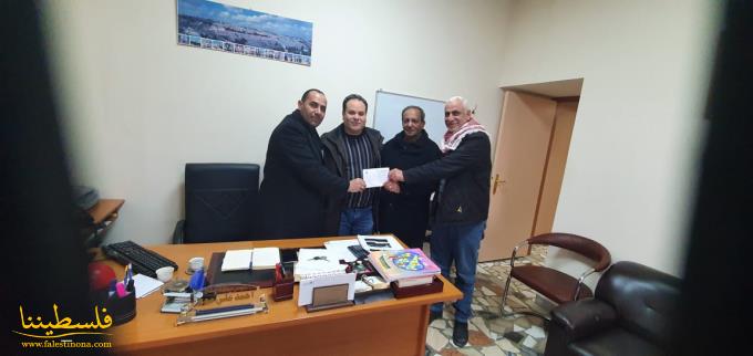 وفدٌ من اتّحاد عمّال فلسطين يُقدِّم مذكرةً مطلبيةً لمدير خدمات "الأونروا" في البقاع