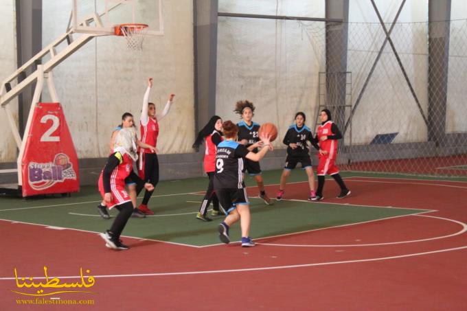 بطولة كرة سلة للإناث في صيدا برعاية الاتحاد العام للمرأة الفلسطينية