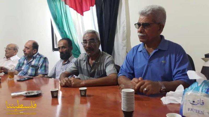 لقاءٌ بين اتحاد نقابات عمال فلسطين واللجان الشعبية لـ"م.ت.ف" في عين الحلوة