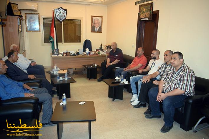 وفدٌ من مخيّم نهر البارد يلتقي هيئة العمل الفلسطيني المشترك في سفارة دولة فلسطين ببيروت