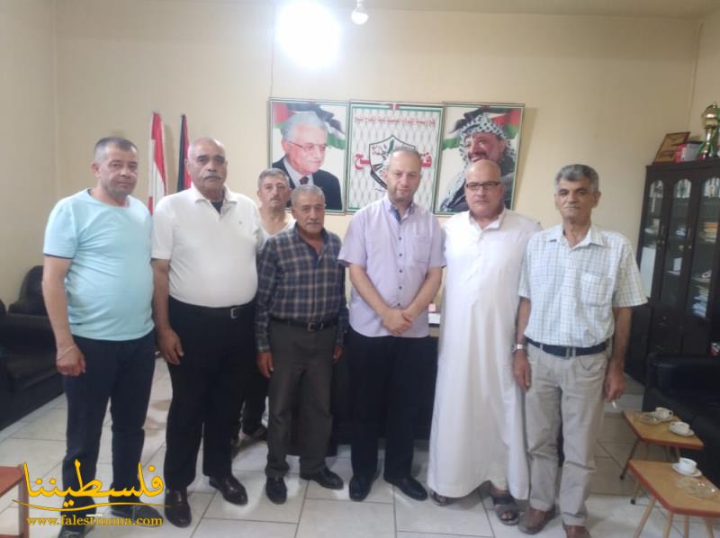 قيادة حركة "فتح "في البقاع تسقبلُ وفدًا من أهالي الفلسطينيين المُفرَج عنهم في ليبيا