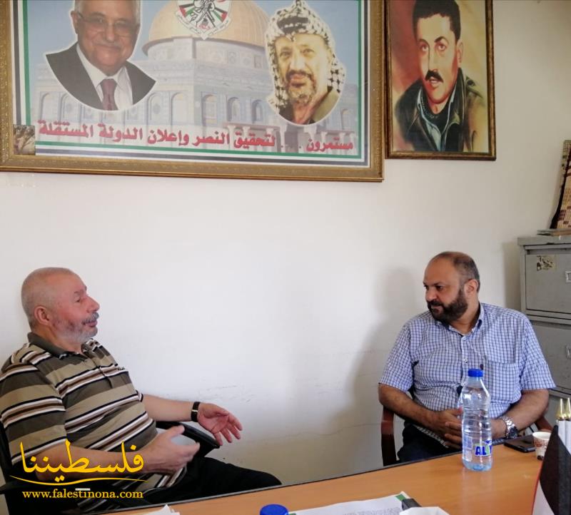 فياض يستقبل رئيس تجمع أمان الدكتور محمد الحزوري