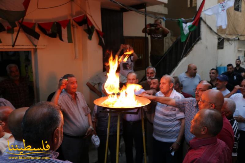 "فتح" تُشارك جبهة النضال إحياء الذكرى الـ٥٣ لانطلاقتها في مخيّم الجليل