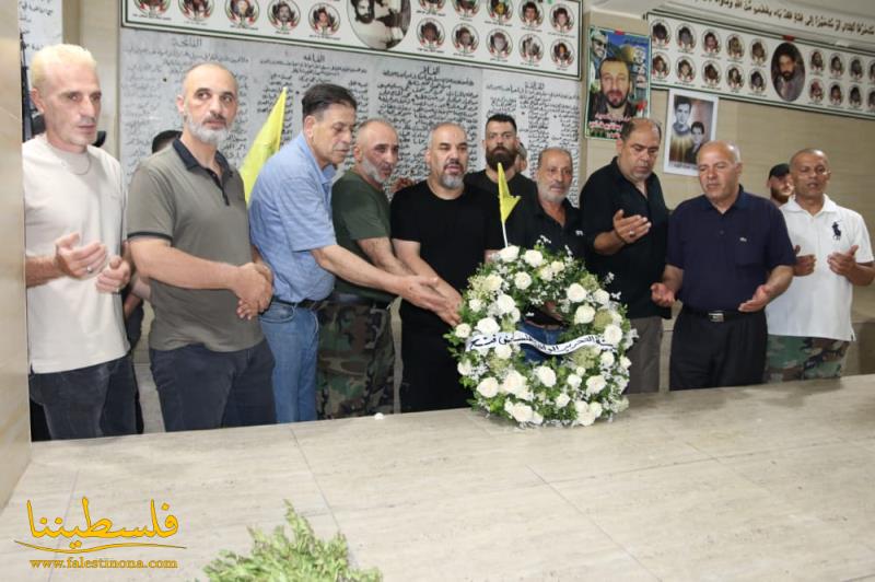 أكاليل الغار تُكلّل مقابر الشهداء في بيروت صبيحة الأضحى المبارَك