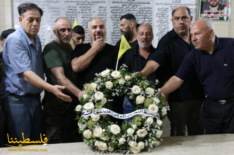 أكاليل الغار تُكلّل مقابر الشهداء في بيروت صبيحة الأضحى المبارَك