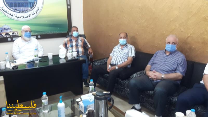 اللجنة المصغّرة لهيئة العمل الفلسطيني المشترك في صيدا تعقد لقاءً طارئًا مع قسم الصحة في "الأونروا"
