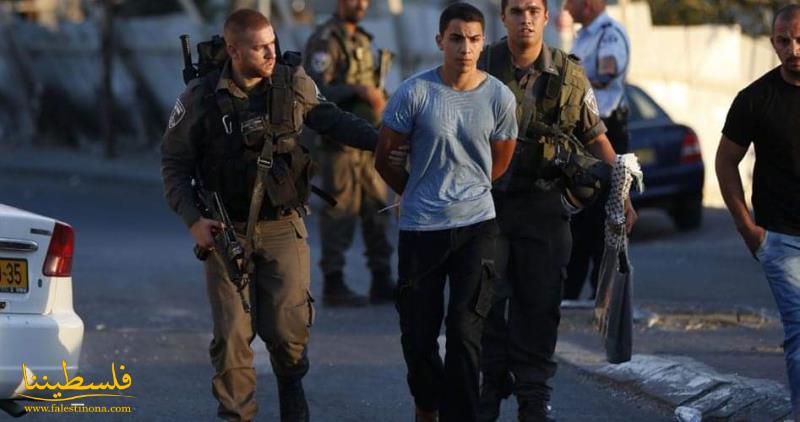 الاحتلال يعتقل 10 مواطنين من الضفة
