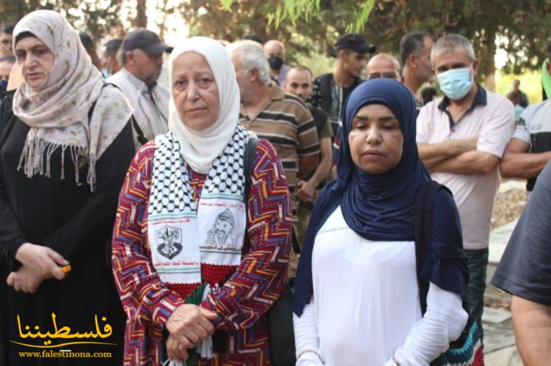 هيئة العمل الفلسطيني المشترك في صيدا تُحيي ذكرى مجزرة "صبرا وشاتيلا" في مثوى شهداء عين الحلوة