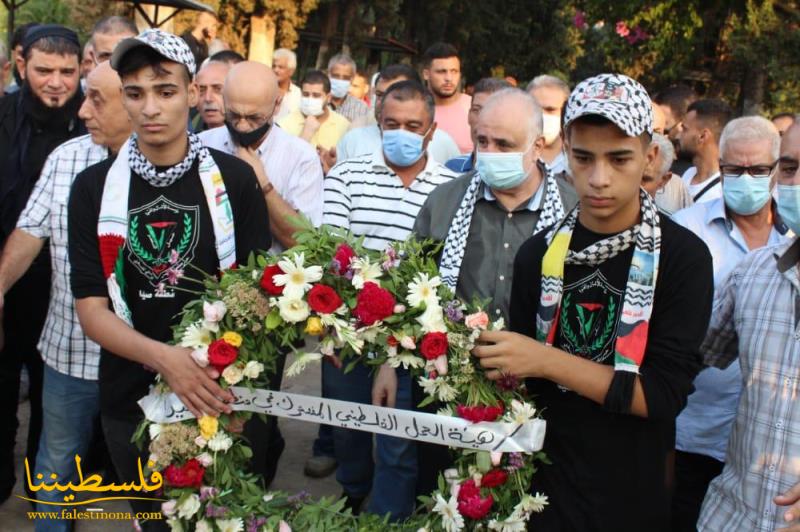 هيئة العمل الفلسطيني المشترك في صيدا تُحيي ذكرى مجزرة "صبرا وشاتيلا" في مثوى شهداء عين الحلوة