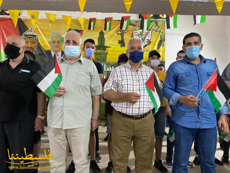 حركة "فتح" - شُعبة صيدا تُنظِّم وقفةً تضامنيةً دعمًا للقيادة الفلسطينية