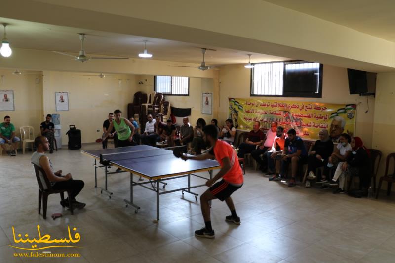 مكتب الشباب والرياضة في البقاع ينظّم دورة كرة طاولة وفاءً لسيادة الرئيس محمود عبّاس