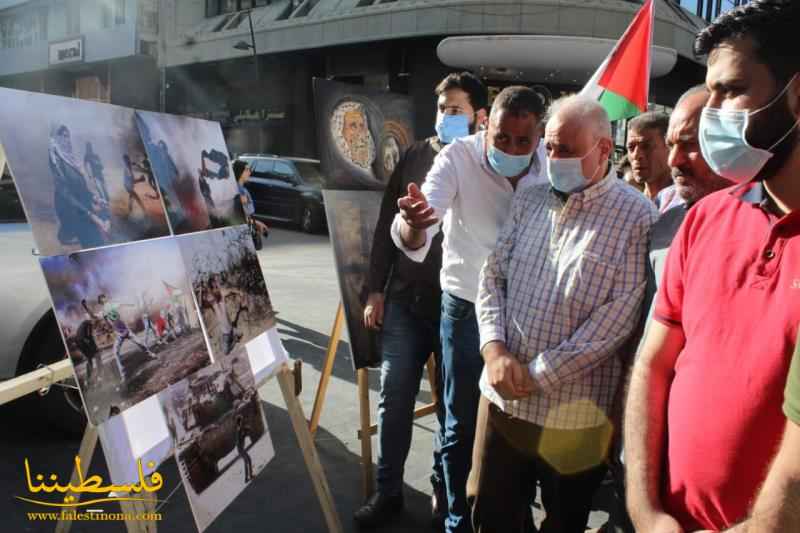 المنظمات الشبابيَّة اللبنانيَّة والفلسطينيَّة تنظِّم معرضاً تراثياً ووقفةً تضامنيةً نصرةً للقدس