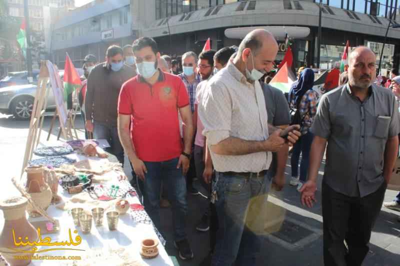 المنظمات الشبابيَّة اللبنانيَّة والفلسطينيَّة تنظِّم معرضاً تراثياً ووقفةً تضامنيةً نصرةً للقدس