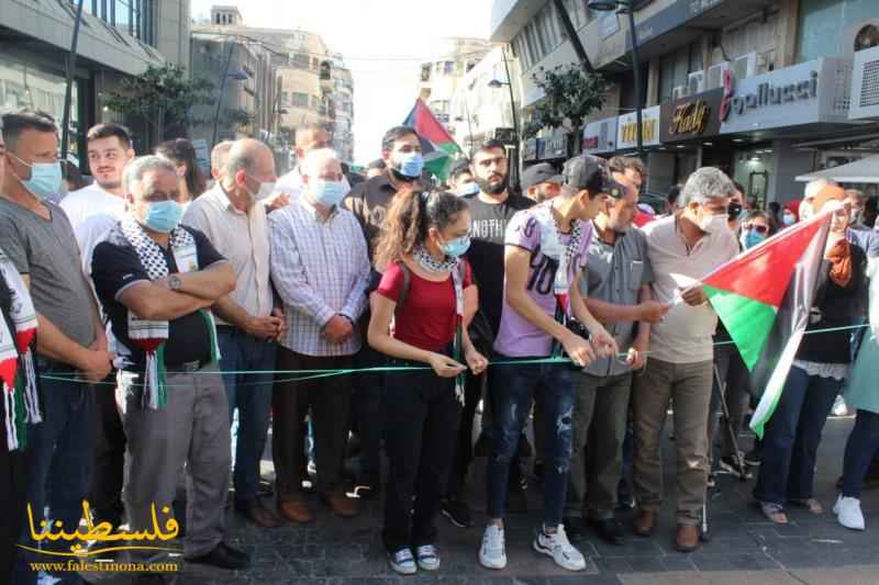 المنظمات الشبابيَّة اللبنانيَّة والفلسطينيَّة تنظِّم معرضاً تراثياً ووقفةً تضامنيةً نصرةً للقدس