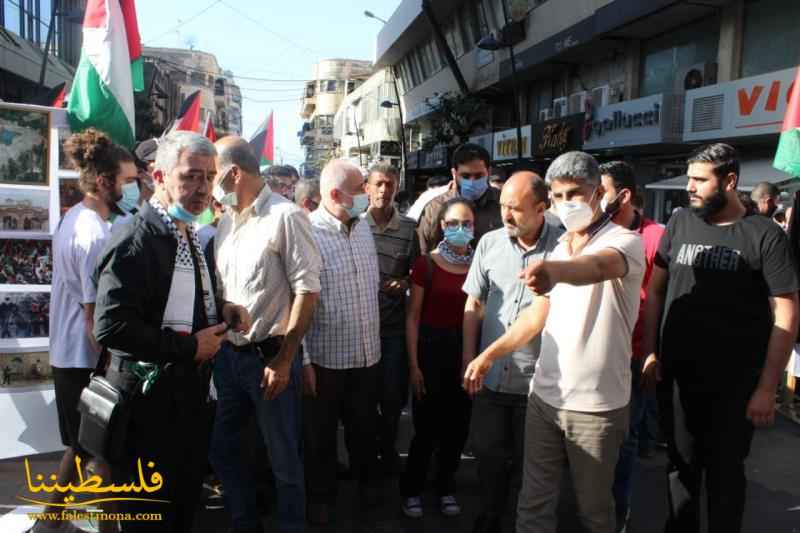 المنظمات الشبابيَّة اللبنانيَّة والفلسطينيَّة تنظِّم معرضاً تراثياً ووقفةً تضامنيةً نصرةً للقدس