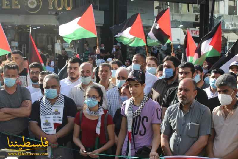 المنظمات الشبابيَّة اللبنانيَّة والفلسطينيَّة تنظِّم معرضاً تراثياً ووقفةً تضامنيةً نصرةً للقدس