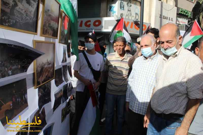 المنظمات الشبابيَّة اللبنانيَّة والفلسطينيَّة تنظِّم معرضاً تراثياً ووقفةً تضامنيةً نصرةً للقدس