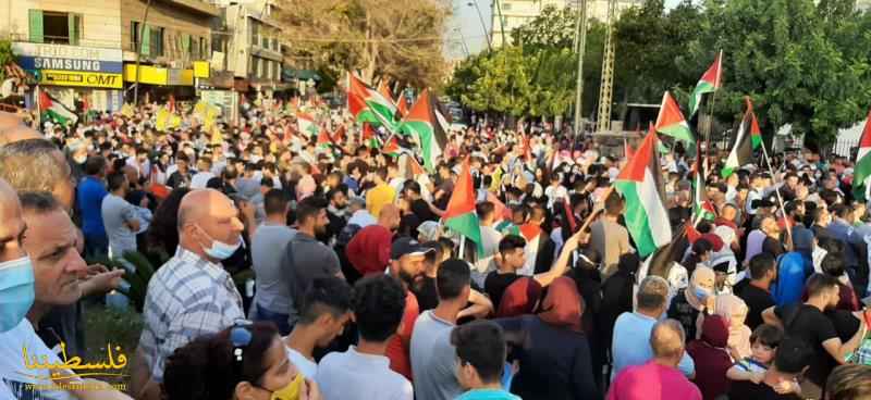 قيادة حركة "فتح" تُشارك في مسيرةٍ تضامنيةٍ في صيدا دعمًا لأبنا...