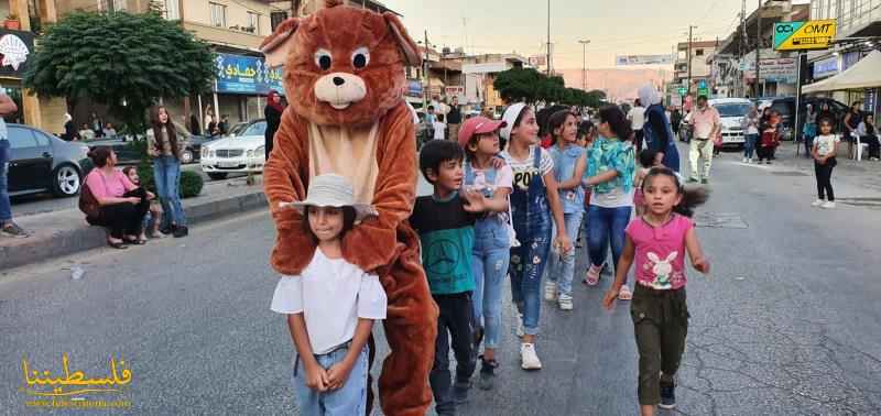 (تحت المقال - 1) - الاتحاد العام لعُمال فلسطين في لبنان يشارك بمهرجان برالياس للتسوق