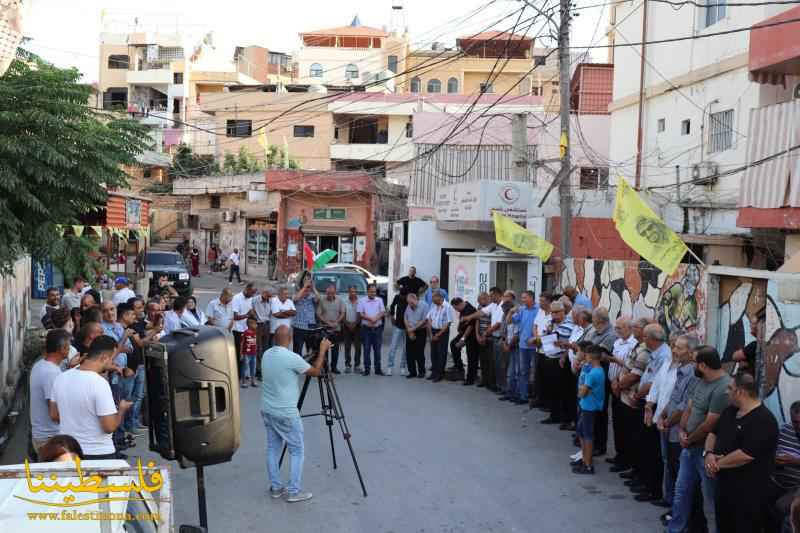 (تحت المقال - 8) - فصائل العمل الوطني الفلسطيني واللَّجنة الشَّعبية والأهلية تُنظّم وقفةً تضامنيةً في الرشيدية دعمًا لصمود أهلنا في القدس