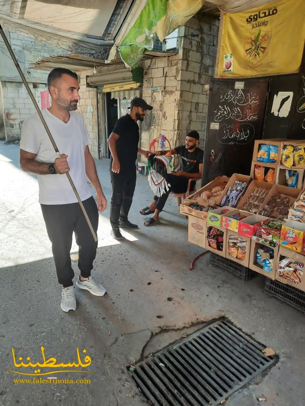 المكتب الحركي للشَّباب والرياضة في منطقة صيدا- نادي "الشباب الفلسطيني العربي" يحيي المولد النّبوي الشّريف في عين الحلوة