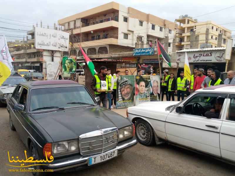 حراك الياسر الفلسطيني يقيم حواجز محبّة في مخيّم نهر البارد ابتهاجًا بتحرير الأسير البطل محمد ربيع خليفة