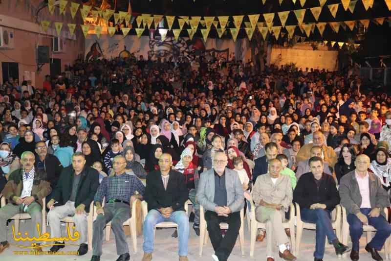 مهرجان فني لسفيرة المخيّمات الفلسطينية فرقة سراج العودة في مخيّم البرج الشمالي