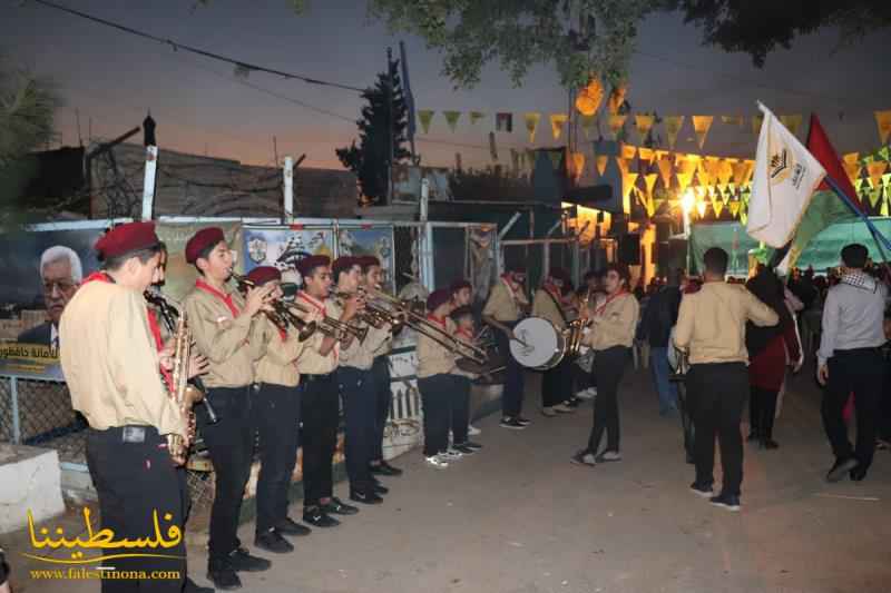 مهرجان فني لسفيرة المخيّمات الفلسطينية فرقة سراج العودة في مخيّم البرج الشمالي