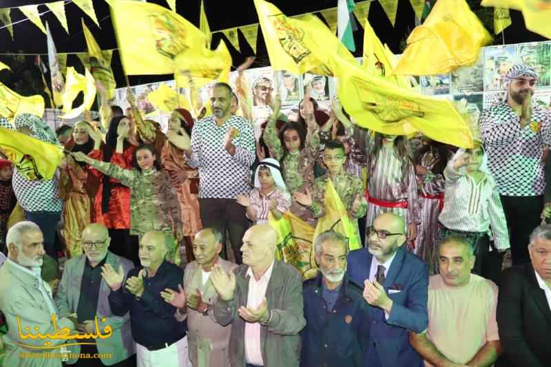 مهرجان فني لسفيرة المخيّمات الفلسطينية فرقة سراج العودة في مخيّم البرج الشمالي