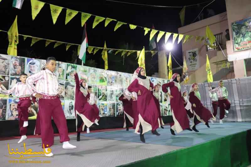 مهرجان فني لسفيرة المخيّمات الفلسطينية فرقة سراج العودة في مخيّم البرج الشمالي