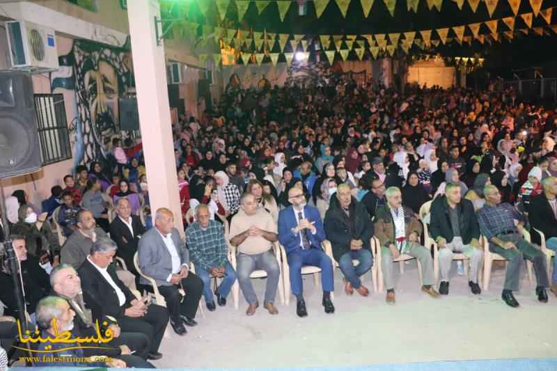 مهرجان فني لسفيرة المخيّمات الفلسطينية فرقة سراج العودة في مخيّم البرج الشمالي