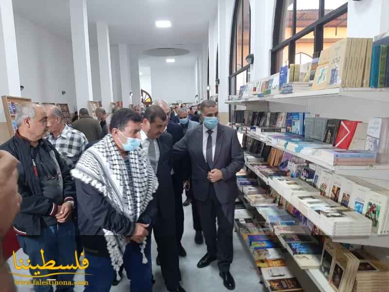 حركة "فتح" تُشارك في افتتاح معرض الكتاب العربي السادس وجناح دولة فلسطين في صور