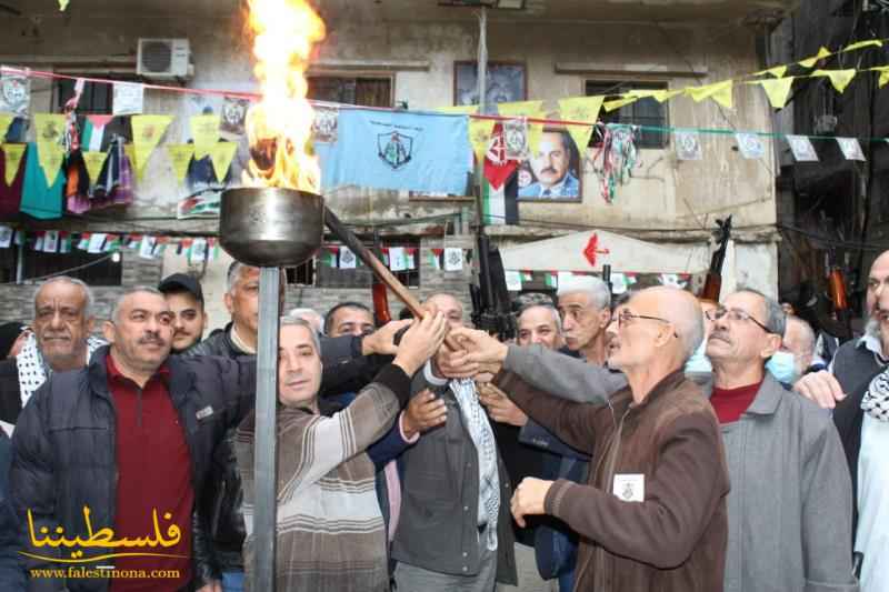 (تحت المقال - 3) - حركة "فتح" تُشارك الانتفاضة الفلسطينية إضاءة شعلة انطلاقتها الرابعة