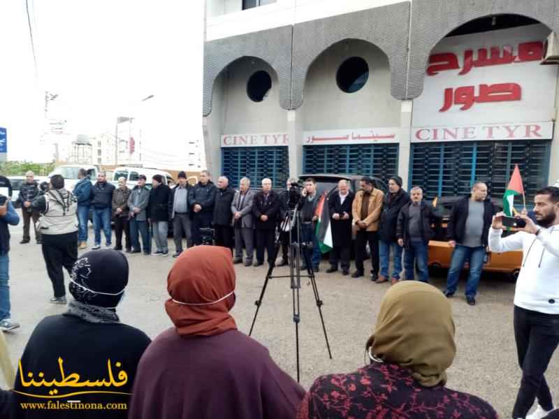 (تحت المقال - 8) - اعتصامٌ حاشدٌ في جل البحر احتجاجًا على تقليص الأونروا لخدماتها تجاه أبناء شعبنا الفلسطيني