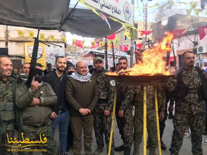 قيادة حركة "فتح" في منطقة البقاع تُحيي الذكرى الـ٥٧ لانطلاقتها