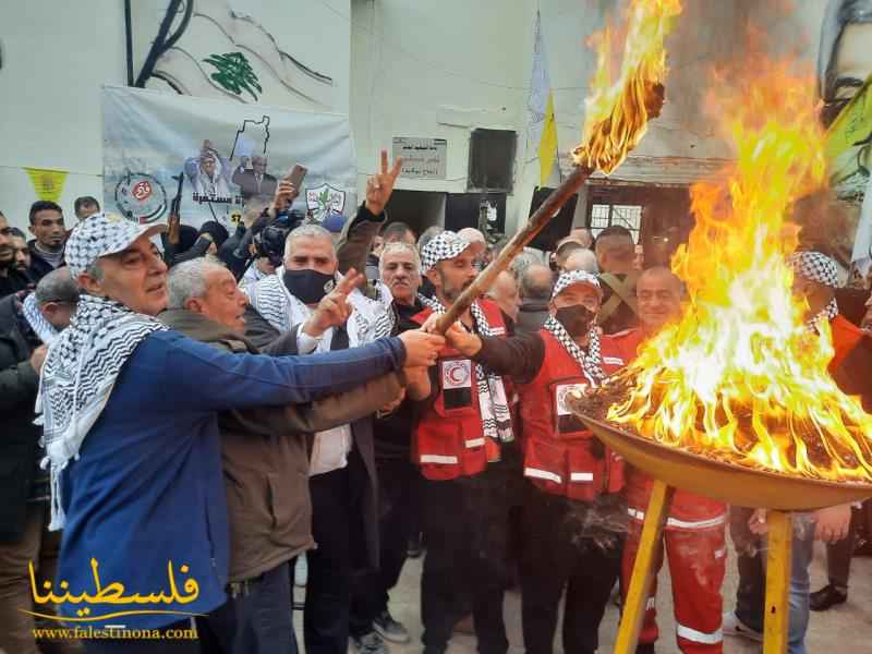 "فتح" في منطقة صيدا تُحيي ذكرى انطلاقتها الـ٥٧ في عين الحلوة وسط حشود جماهيرية ضخمة